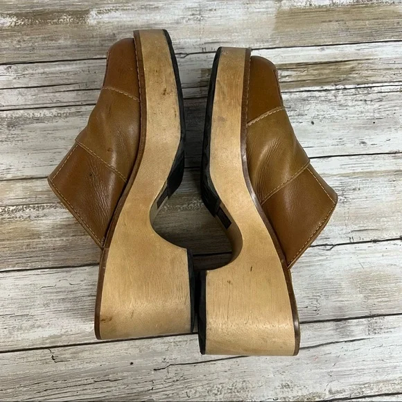 Steve Madden Curlie 90s Y2K Patchwork Platform Clog - Picture 10 of 14